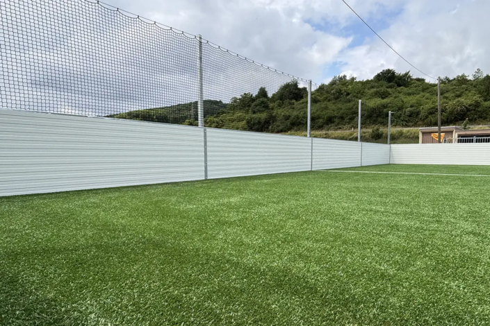 Soccer Court Comfort Line Stahl, Ansicht von Innen