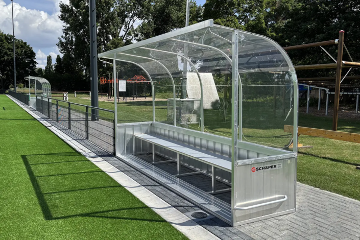 Schäper Spielerkabine, Betreuerkabine "Exclusiv" 4m