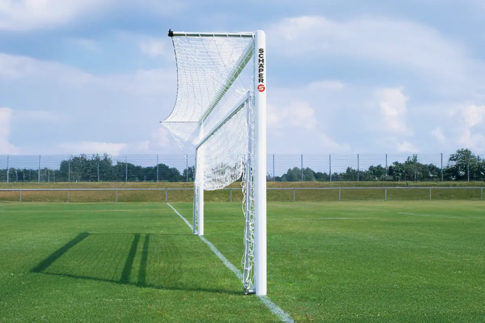 Fußballtore Typ2 weiß lackiert