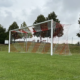 Schäper Fußballtor Typ1 Frankreich, Aluminium, Weiß lackiert