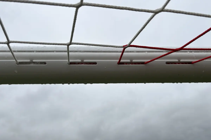 Schäper Fußballtor Typ1 Frankreich, Aluminium, Weiß lackiert