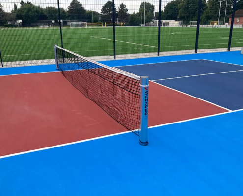 Schäper Pickleball-Anlage / Pfosten aus Aluminium